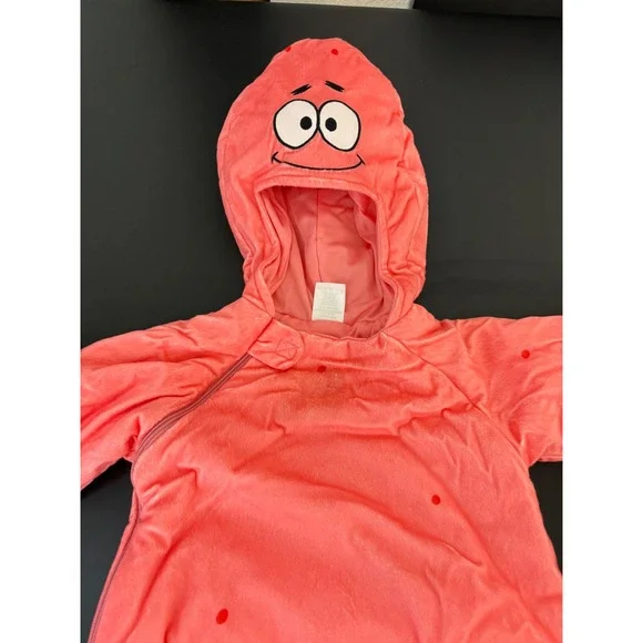Spirit Halloween Patrick Star SpongeBob SquarePants Infant Costume 12-18M Pink - Picture 5 of 15